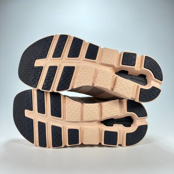 On Cloudrunner Gray Peach Athletic Lace Up Running Shoes 46.98078 Women's Sz 9.5 - Picture 9 of 12